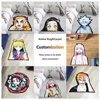 Mix Wholesale Customize Irregular Anime Rugs Cartoon Rug Handmade Carpet Area Rug for Home Decor 1