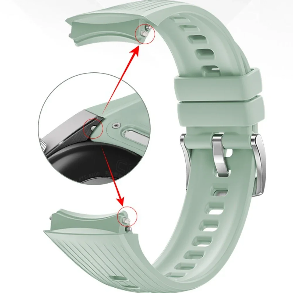 Silicone Strap Replacement Band for Smart Watches - Unisex Accessory