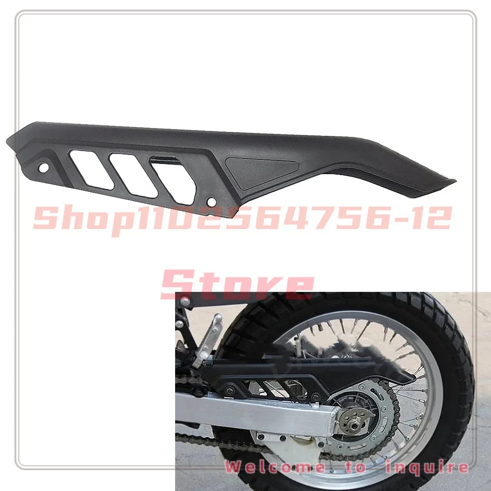 Protecteur De Chaîne Moto Noir ABS – Compatible Suzuki DR125, DR200, DR650 (2004-2017) – Protection Robuste Et Look Sportif