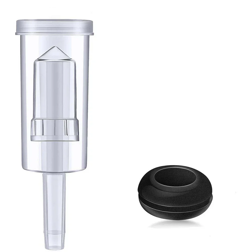 2pcs Brewing Air Lock Brewing Barrels Exhaust Valve Fermentation Wine Beer Making Water Sealed Check Valve Three-Piece Airlock