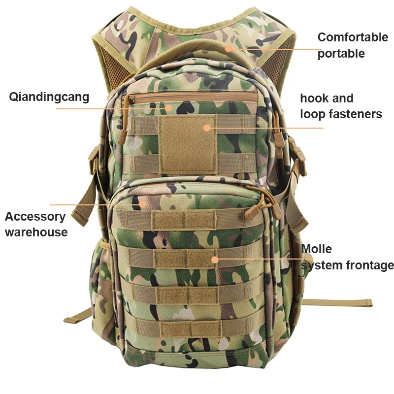 Hunting Hiking Camping Bag Mountaineering Backpack Large Outdoor Capacity Tactical Equipment Pack Assault Action Backpacks 3