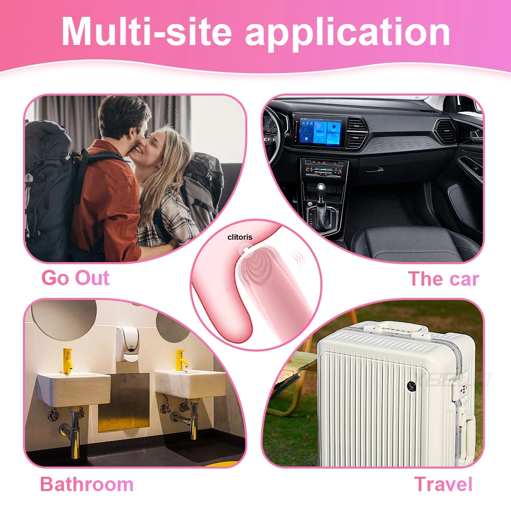 Mini vibratore a proiettile a 10 velocità per donne Stimolatore del clitoride con orgasmo veloce Articoli per la masturbazione femminile ricaricabili_voghion.com