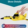 ZY-740 RC Airplane Wireless Control 2.4G Remote Control Fighter Plane Glider Airplane EPP Foam Toy RC Plane Aircraft Kids Gift 4