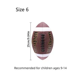 Multisport Training & Competition Ball - Youth & Adult Sports Football (Size6)