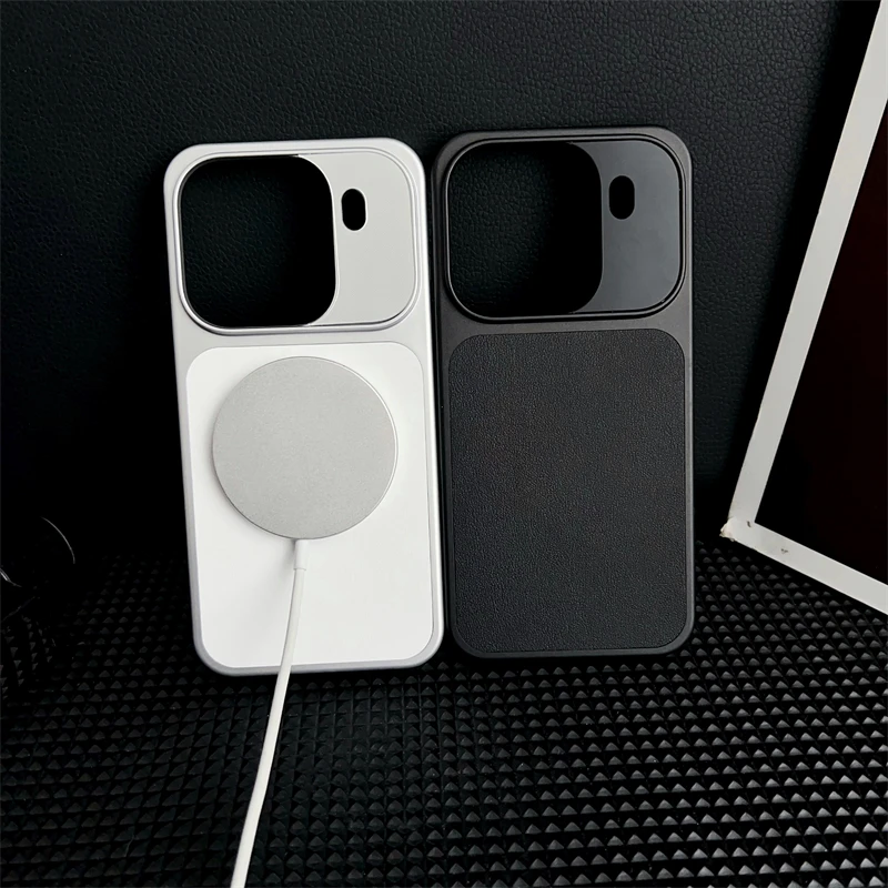 Magnetic Slim Hard Case - Matte Thin & Light Shockproof Phone Cover with MagSafe