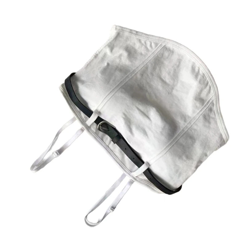 

50JB Женский сексуальный укороченный топ с ремешками и подкладкой, пояс с пряжкой, асимметричный подол, камзол