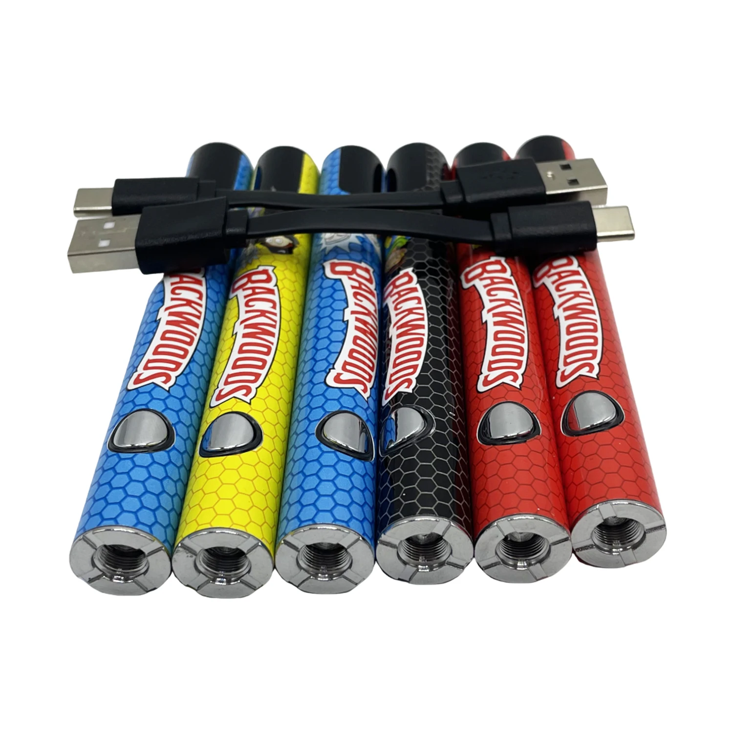 1/3/5Pcs Backwoods 1100mAh Pen 510 Thread Smart Display Screen Preheat Battery Electric Soldering Iron Pen Welding Repair Tools