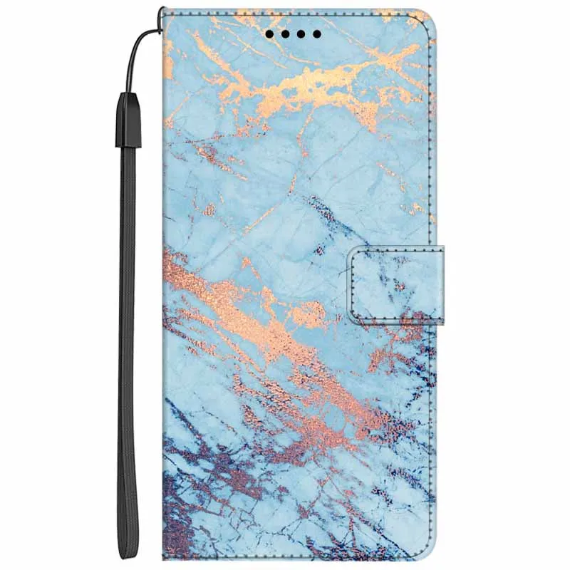 cute samsung phone case Marble Wallet Case For Samsung Galaxy A30 A50 A70 A30S A50S A51 A71 5G A10 A10S Phone Cover Leather Flip Stand Margnetic Card samsung flip phone cute Cases For Samsung