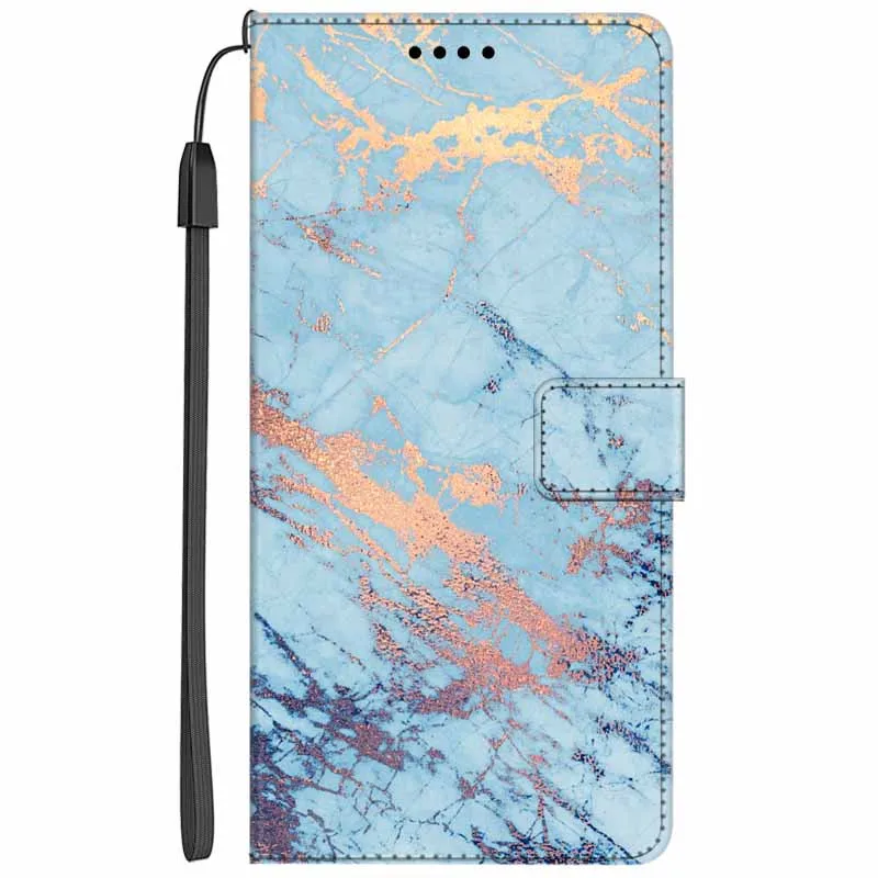 kawaii phone cases samsung Marble Wallet Case For Samsung Galaxy Note 3 4 5 7 8 9 10 20 Pro Plus Lite Phone Cover Leather Flip Stand Margnetic Card Slot cute samsung phone case Cases For Samsung