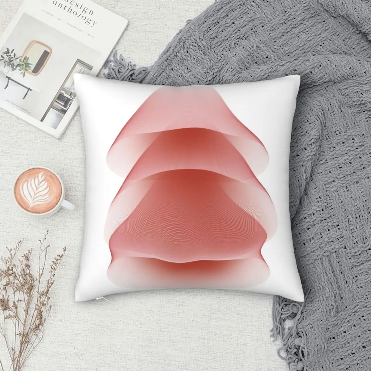 Рисунок 3 - Красная Медуза, квадратная наволочка