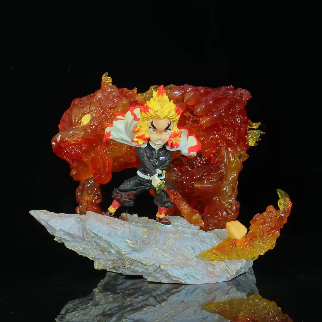 

Cosplay Anime G5 Columns Of Fire Flame Tiger Xing Sulang Ninepins Gk Statue Hand Model Decoration Luminescence Toys Hobbies Car