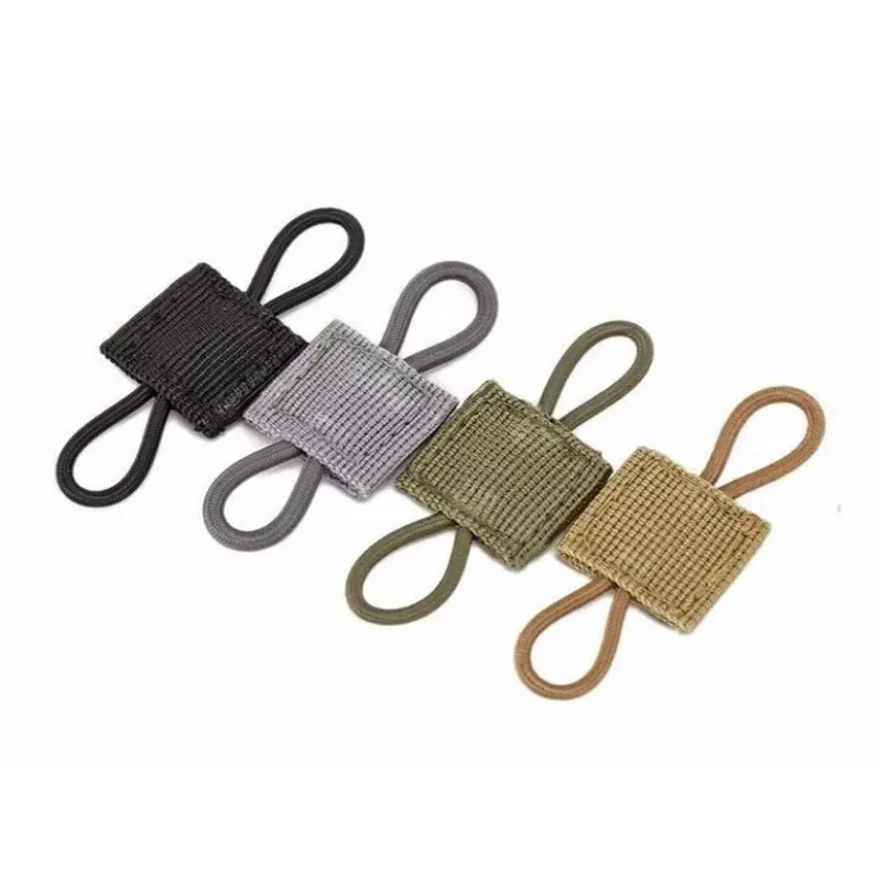 Tactical Buckle MOLLE System Backpack Vest Accessories Fixed PPT Antenna Flashlights Binding Buckle for Outdoor Hiking Activity