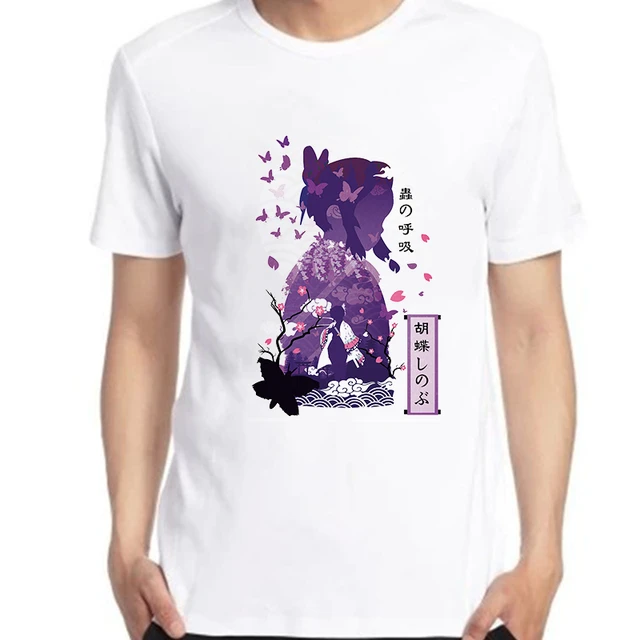 Camisetas de anime grandes dimensões masculina e feminina Kamado Nezuko,  gráfico de manga curta, camiseta de algodão, roupas para casal, verão -  AliExpress