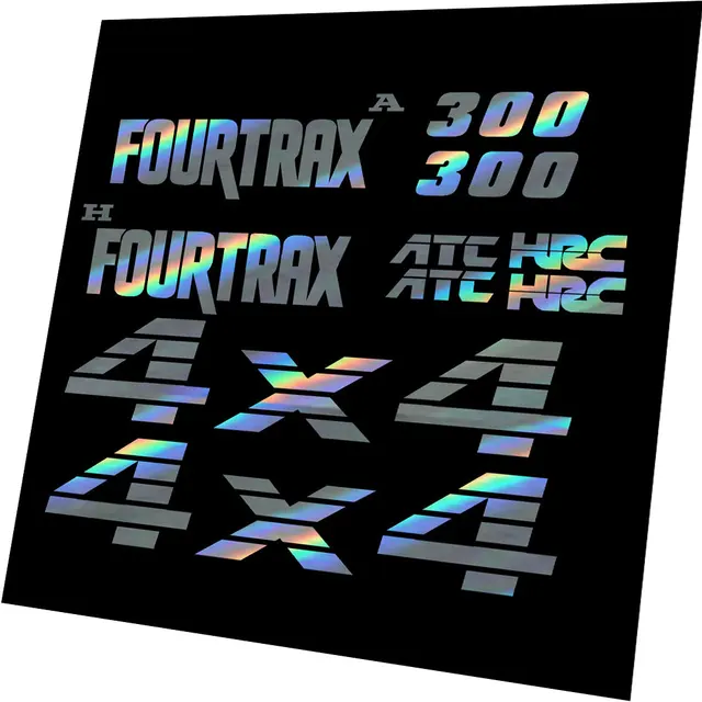 Introducir 78+ imagen honda 300 fourtrax decals In.thptnganamst.edu.vn