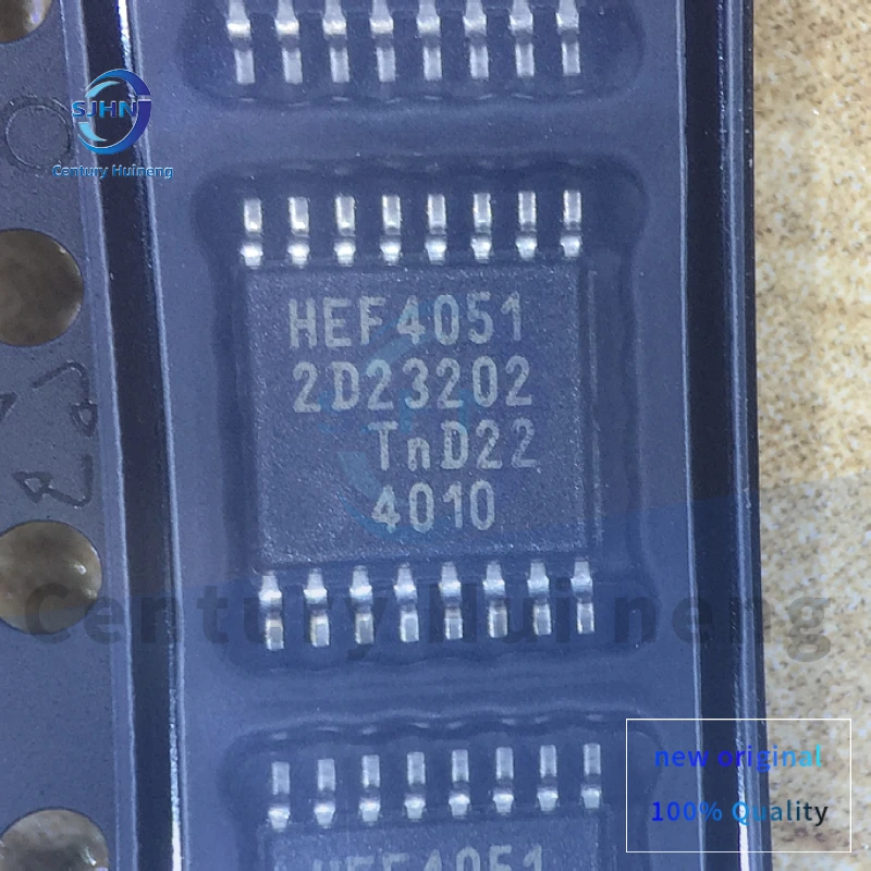 

10 шт./лот новый оригинальный HEF4051BTT,118 HEF4051 TSSOP-16 переключатель сигнала/кодек/мультиплексор чип