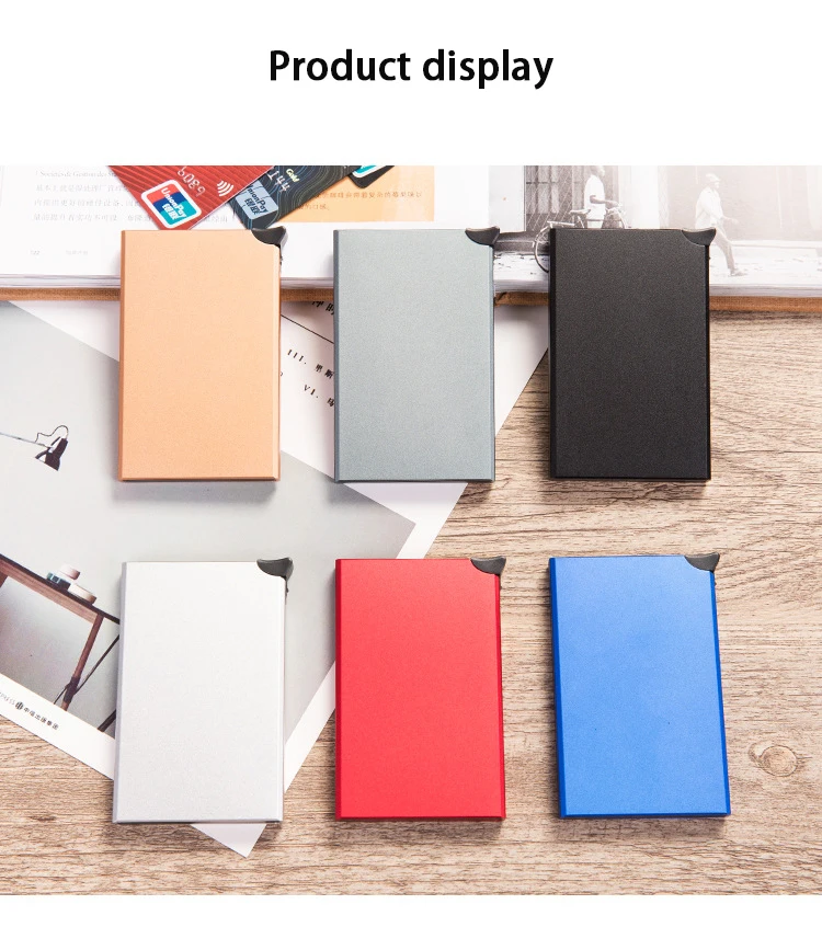 Organisateur Tiroir,Porte-cartes RFID Pour Hommes Et Femmes, Mini Sac