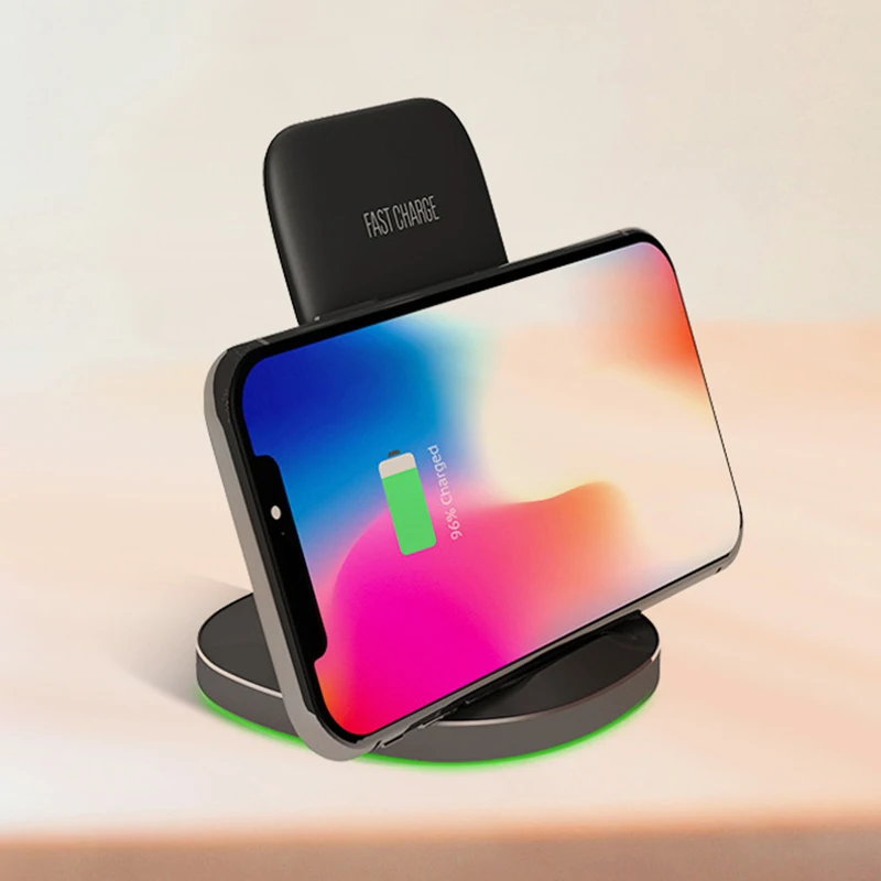 Wireless Charger 15w Fast Charger for Apple Mobile Phone Watch Headset Huawei Samsung Xiaomi 3 In 1 Clock Quick Wireless Charger apple charging station