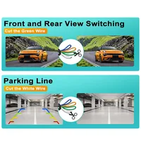 QMKJ НОВАЯ 280 Вт AHD 4K 1920*1080P Резервная камера ночного видения заднего вида 180 градусов широкоугольная водонепроницаемая AHD камера парковки автомобиля — изображение 4