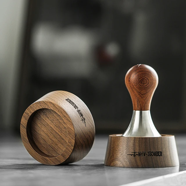 51/53/58 Mm Fa Kávé Kávéfőző Tartó Espresso Tamper Mat Stand Distributor Holder Cafe Tools Kiegészítők Barista Számára - Image 6
