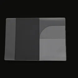 Waterproof Plastic Cheap Pvc Passport Cover Transparent Passport Holder Card Holder Clear