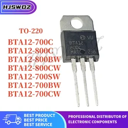 10PCS High - Power Triacs TO - 220 - Brand New In Stock (BTA12 - 800CW 10pcs)