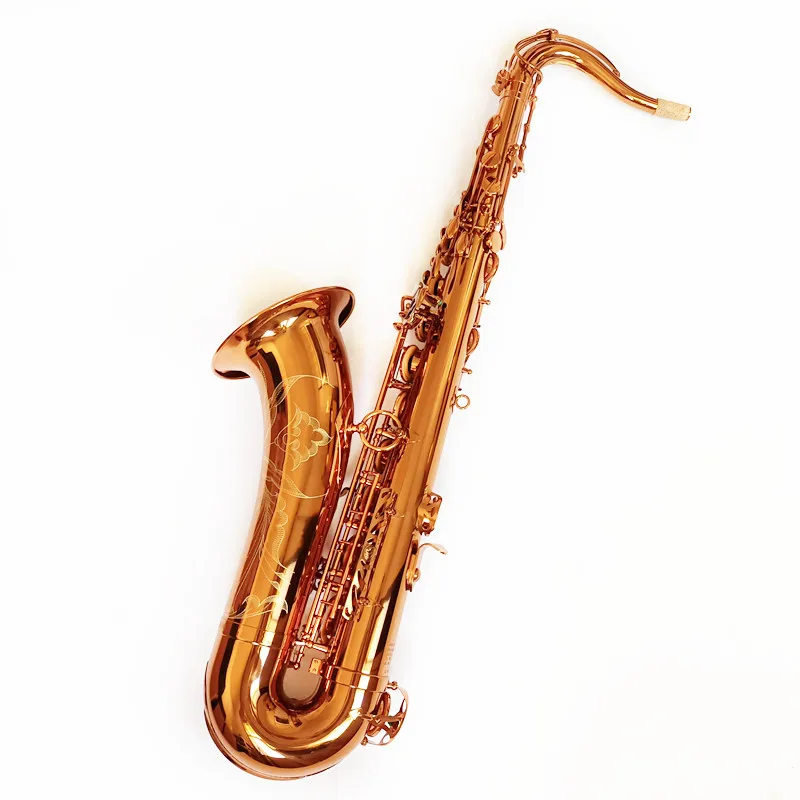Made in France High Quality Brand Tenor Saxophone Mark VI Coffee color Copper B-flat Tenor Sax Mark VI Mouthpiece