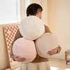 Creative Furry Ball Plush Toy Cute Round Pillow Car Home Nordic Style Decor Doll Soft Touch Ball Cushion Nice Gift Present 4