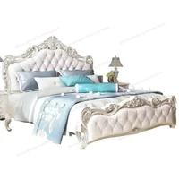 Ensemble de chambre à coucher moderne de style princesse, literie haut de gamme, ensemble de chambre à coucher de luxe, design pour filles, Letti E Mobili, meubles nordiques 6
