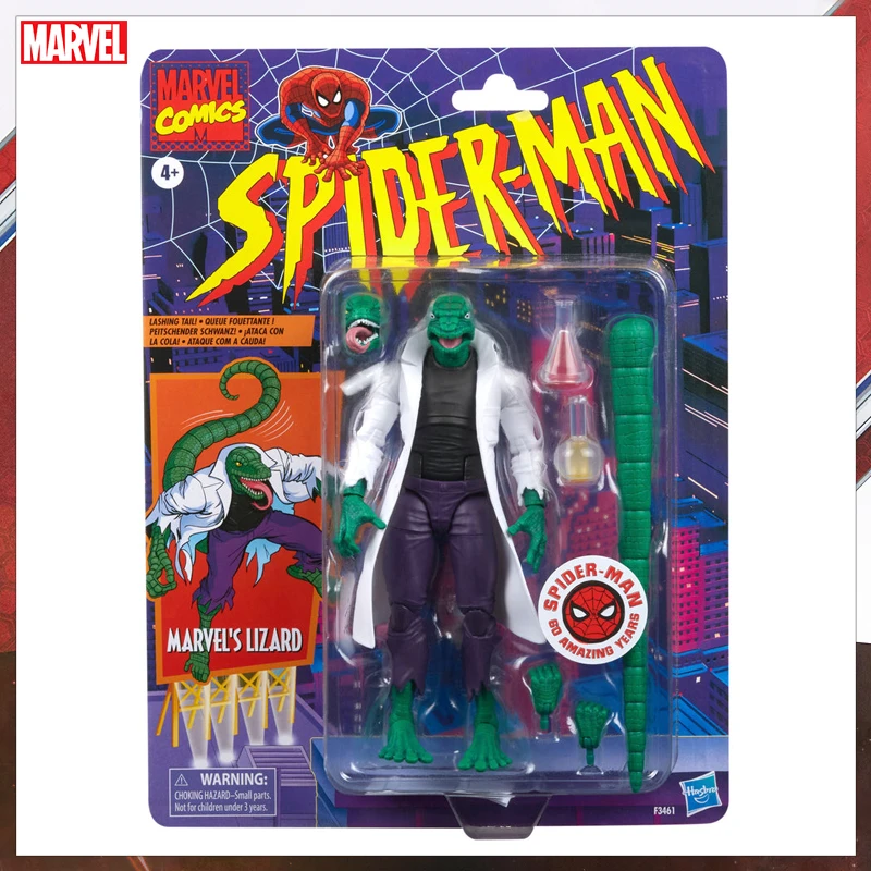 

[Pre-sale] 7/31 Hasbro Marvel Legends Series Marvel’s Lizard 12 Inch Action Figure Toy for Kids Birthday Gift F3461