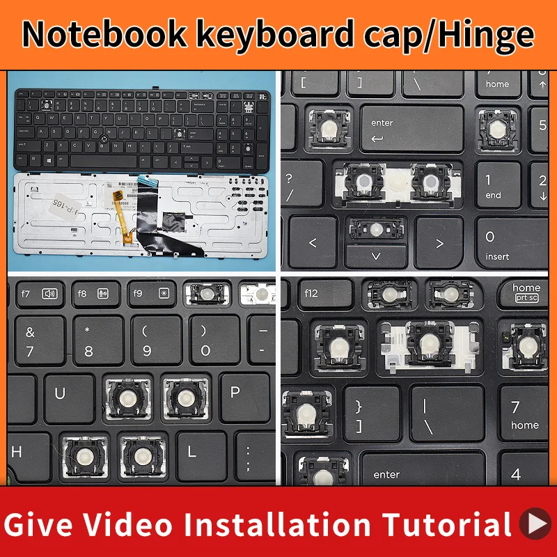 Replacement Keycap Key cap Hinge for HP Zbook 15 17 G1 G2 Series Laptop Keyboard 733688-041 061 Keyboard