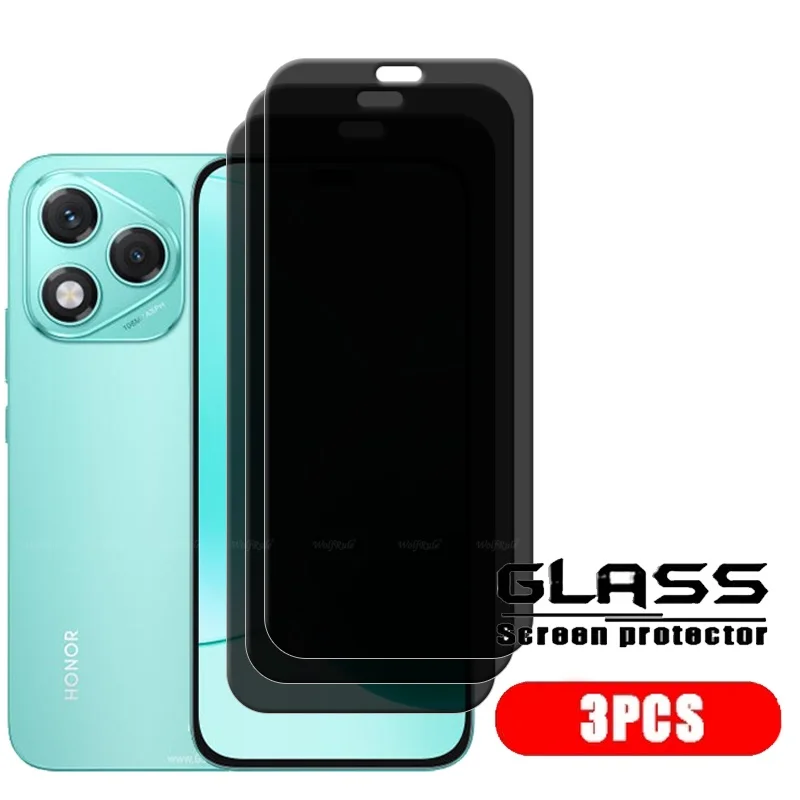 Privacy Anti-Spy Tempered Glass Screen Protector for Smartphones - Available in Sets of 1-4