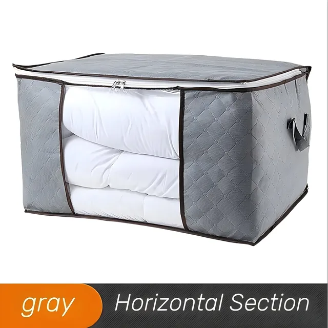 Extra Large Handle Storage Bag - Portable Clothing and Quilt Organizing Bag with Window, Durable Polyester Material, Suitable fo 3