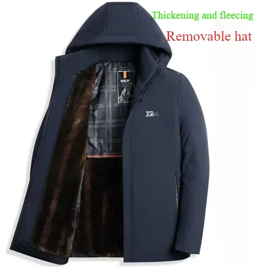 Winter Fleece Military Hiking Jackets Men Windproof Waterproof Outwear Parka Mens Windbreaker Army Raincoat Coat Overcoat