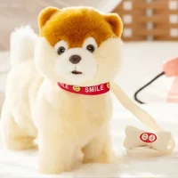 Robot Dog Toys Electronic Plush Puppy Sound Control Interactive Dog Sing Song Walk Bark Music Leash Controled Teddy USB Charge 1