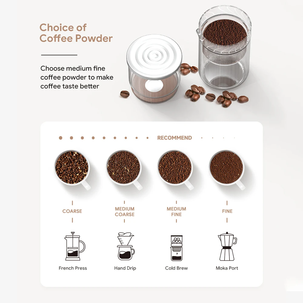 صانع قهوة باردة زجاج بوروسيليكات