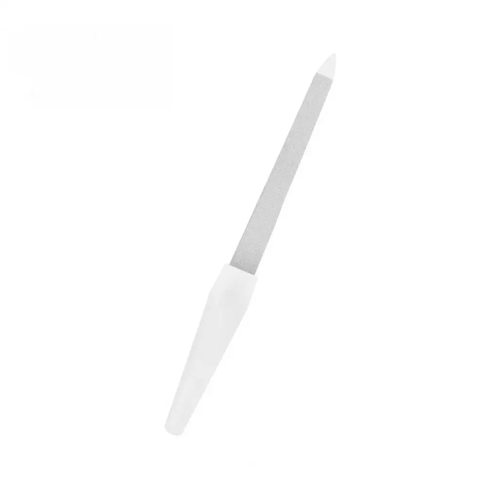 1 Pz Lime Per Unghie In Acciaio Inossidabile Di Alta Qualà Double Face Manicure Pedicure Toelettatura Per Strumenti Professionali Per La Cura Delle Unghie Delle Da Dei Piedi - Foto 2