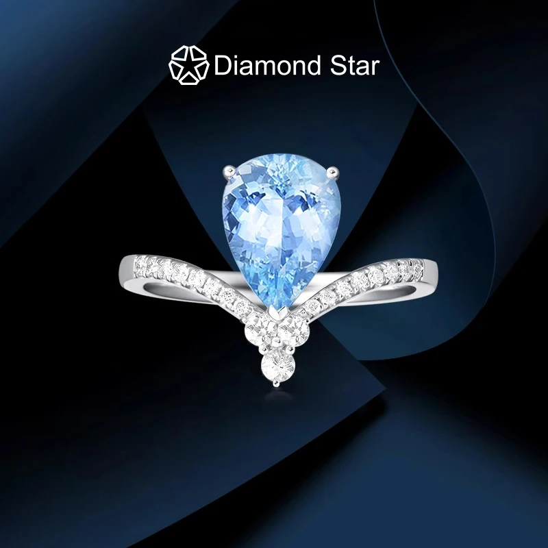 

Diamond Star IGI Certificated Rings Engagement Weeding Anniversary Rings