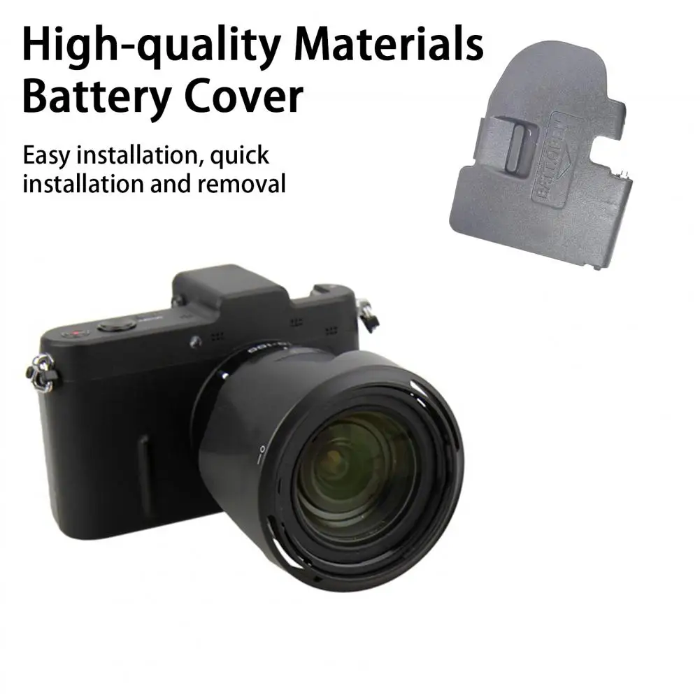 

Battery Cover Accurate Hole Position Easy Installation Quick Release Camera Battery Cover for 5D/5D2/5D3