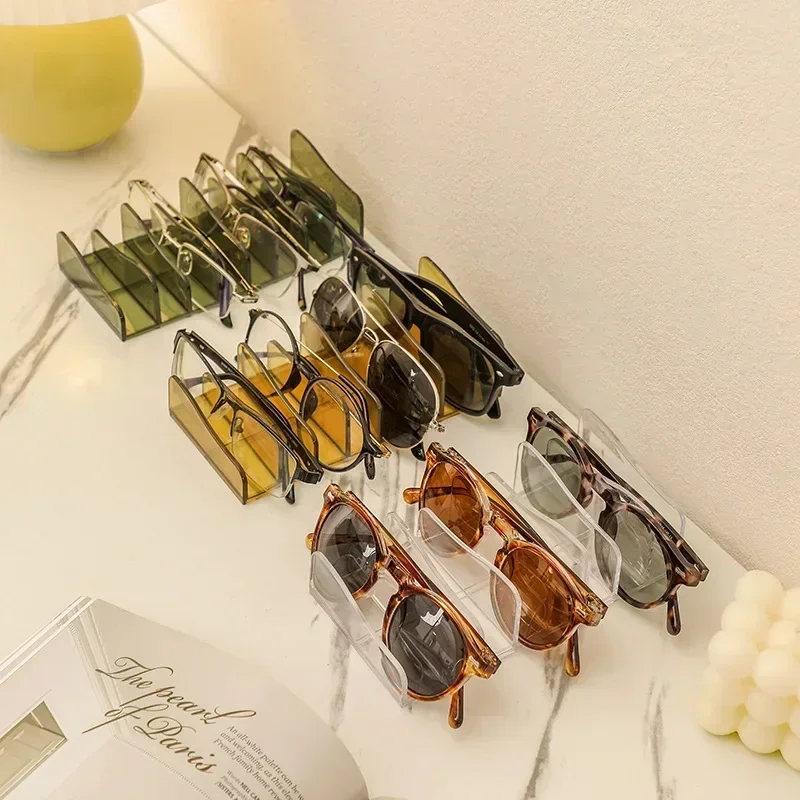 Dressing Table, Creative Storage Of Cosmetics, Storage Rack, Desk Drawer, Partition, Transparent Eye Shadow Storage Box 4
