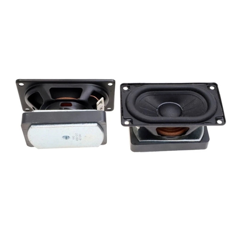 4580 4Ohm 12W 전체 주파수 오디오 스피커 직사각형 확성기 3 인치 HIFI 사운드 동적 코일 스피커 80mm