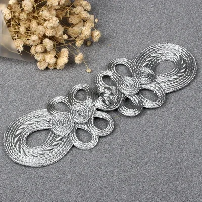 WANDIC Attaches Pour Fermoir De Cape, 2 Paires De Fixations Pour Cape De Fleurs Tourbillonnantes