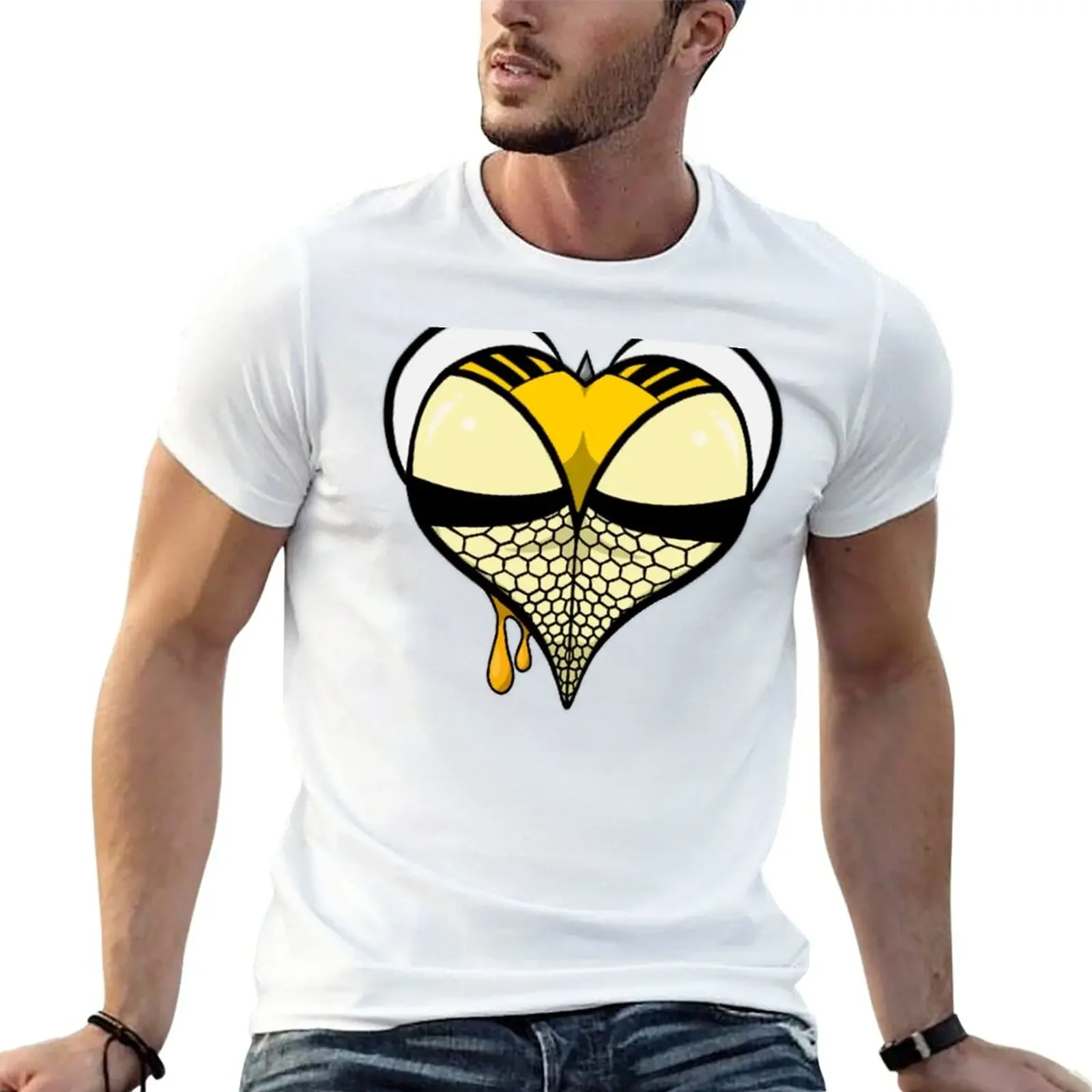 

Gibbs Bee Booty T-Shirt kawaii clothes oversized oversized t shirts for men