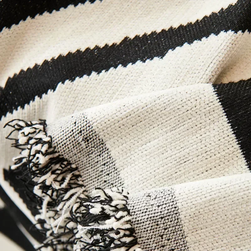 Nordic Tassel Throw Blanket Full Four Season Cotton Sofa Cover Towel Dust Anti-cat Scratch Protection Covers Sofa Blanket Carpet 4