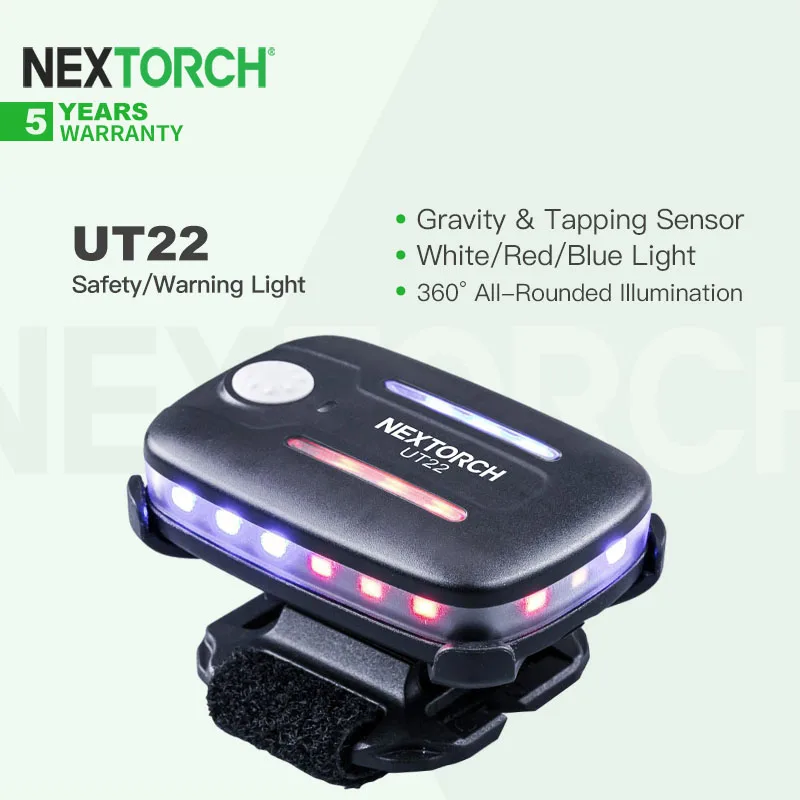 Nextorch UT22 Multi-Function 360° All-Rounded Illumination Rechargeable  Safety/Warning/Signal/Shoulder Light, Rescue, Duty - AliExpress