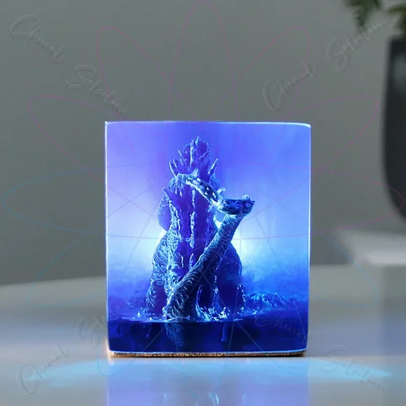 Foreign Trade Creativity City War Series Night Light Ornament Epoxy Resin Handicraft