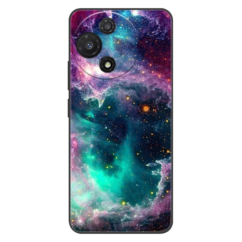 Luxury Silicone Space Soft Bumper Phone Case - Fashionable TPU Shell Cover