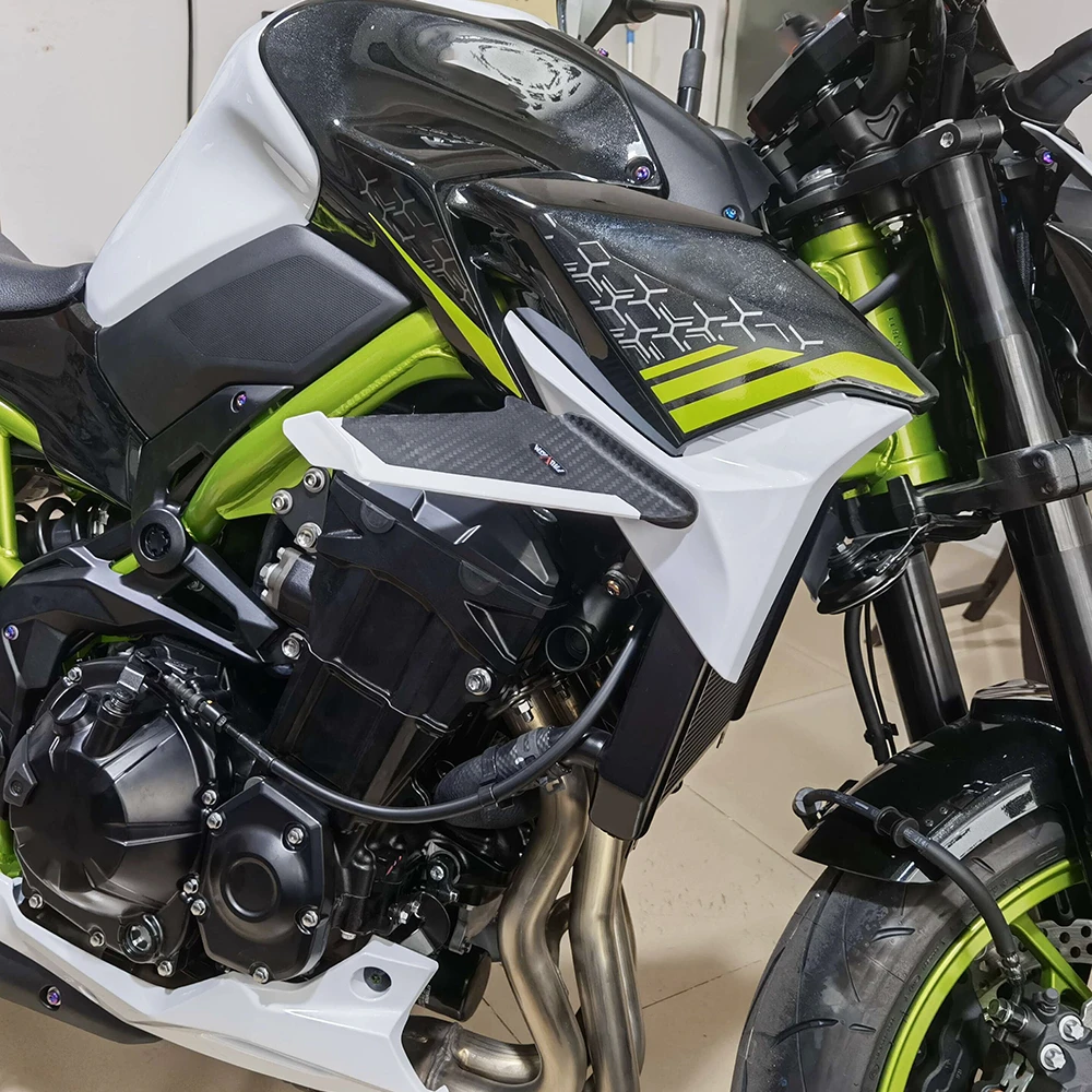 Winglet Aerodynamischer Seitenwindflossen-Spoiler für Ducati 899 959 1199 1299 848 1098 Panigale V2V4 Frontverkleidungsschutz-Flügelabdeckung – Detail 4