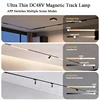 Smart Tuya Zigbee Ultra Thin Magnetic Track Light Flexible DC48V System Black White Slim Ceilling Embedded Surface Mounted Home 3