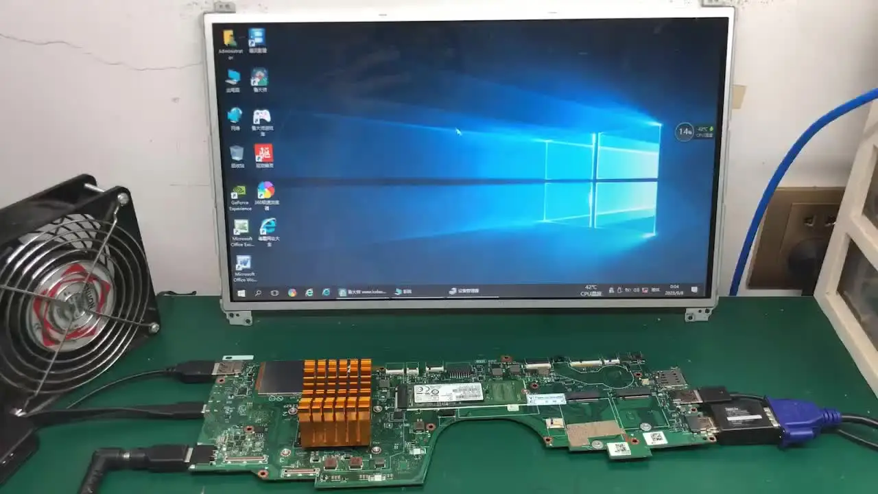 葉 Placa-mãe portátil para Lenovo Yoga 370, CPU, 8GB de RAM, 100