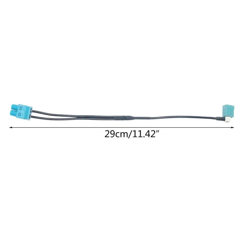 2 to 1 Double Fakra Radio Antenna Adapter RCD 310 315 210 to RCD330 T3EF